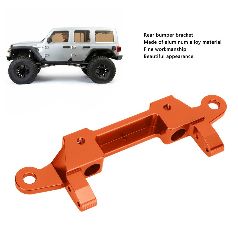 Rear Bumper Bracket Aluminum Alloy Bumpers Mount RC Accessories for
