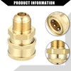 Hihaha Pressure Washer Coupler/Outer Washer Gun Adapter Universal for Car/Durable
