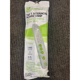 Greenlite Green light Tier 1 Advanced Power Strip, Current Sensing Power Strip