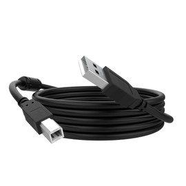 Toxaoii 5 FT DCP-L2640DW Printer Cable USB Cord for Brother Work Smart 1360 DCP L2640DW MFC J4335DW J4535DW J5855DW J5340DW J1205W J1170DW L2710DW L3770CDW L3710CW HL-L2405W HL-L3280DW HL-L2350DW