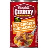 Campbell's Chunky Spicy Chicken Quesadilla Soup, 18.8 oz. Can