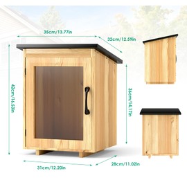 Baoz Little Library Box Outdoor,Free Library Box Outdoor Library Box Outdoor Book Storage Little Free Library for Schools Community Neighborhoods Sharing Books Newspapers Art