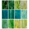 Unicoshape 12 Sheets Stained Glass Pack, 6" X 4" Cathedral
