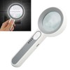 Magnifying Glass with Light 12 LED 5X Handheld 3 Brightness