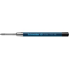 Schneider Writing Instruments Ballpoint Pen Refill Slider 755, Indelible, XB, Black, 1 Piece