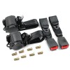 MGT 2x Retractable 3 Point Safety Seat Belt Straps Car