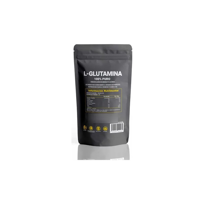 L-glutamina En Polvo - 500 Gramos - Salud&vida Mx