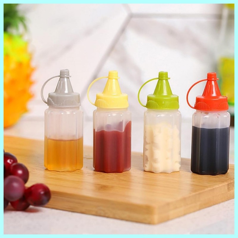THJOPOKEEL 8 botellas de dosificador mini de 1 onzas para