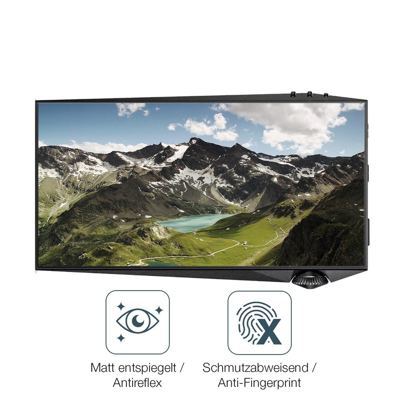dipos I 2x Screen Protectors 9H Matte Compatible with Astell