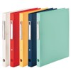 Lihit Lab F7681-4 Ring File A4 2 Hole Orange