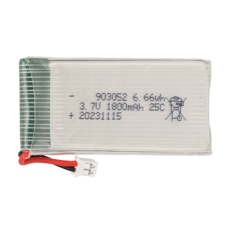 903052 Drone Lithium Battery 3.7V 1800mAh 25C High Speed with