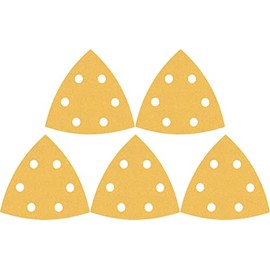 Bosch Professional 5x Expert C470 Sandpaper (93x93 mm, Grit 400, Accessories Delta Sander)