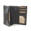 Jockey Club Genuine Buffalo Full Leather Wallet, Long, Natural Hunter