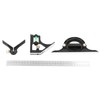 Combination Square Aluminum Alloy Stainless Steel Measuring Tool for Angle