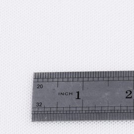 EdgeSeal Sandwich Mesh Fabric, Breathable 3 Layers 3D Elastic Mesh Fabric, Mesh Lining Fabric for Car Seat Cover, Bed Bumpers, Speaker, Chairs, Shoes and DIY Craft, 56"" Wide, 1/2 Yard, White