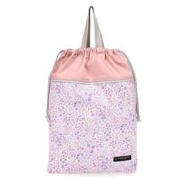 COLORFUL CANDY STYLE N3386300 Drawstring Bag, Girls, Gym Clothes Bag, Elementary School, Bag for Change of Clothes, Large, Floral Mist
