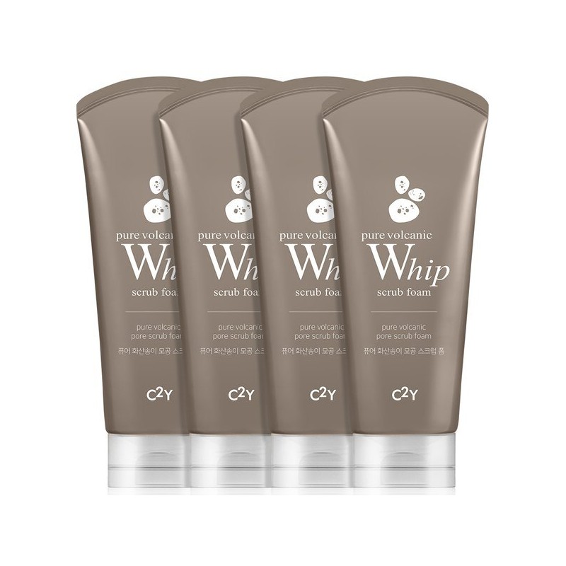 (C2Y)C2Y Aqua Whip Volcanic Pore Green Tea Cleansing Foam 120ml