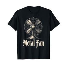 Metal Fan Vintage Fan T-Shirt