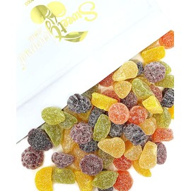 SweetGourmet English Fruit Pastilles | No Artificial Colors & Flavors | 3 Pounds