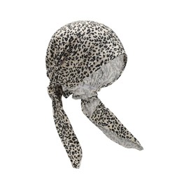 Vxcbad Headscarves for women, headwear, bandana, leopard print for daily and outdoor activities, yellow