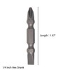 Auniwaig 1/4 Inch Hex Shank 1.97" Length PH2/SL6 Magnetic Double