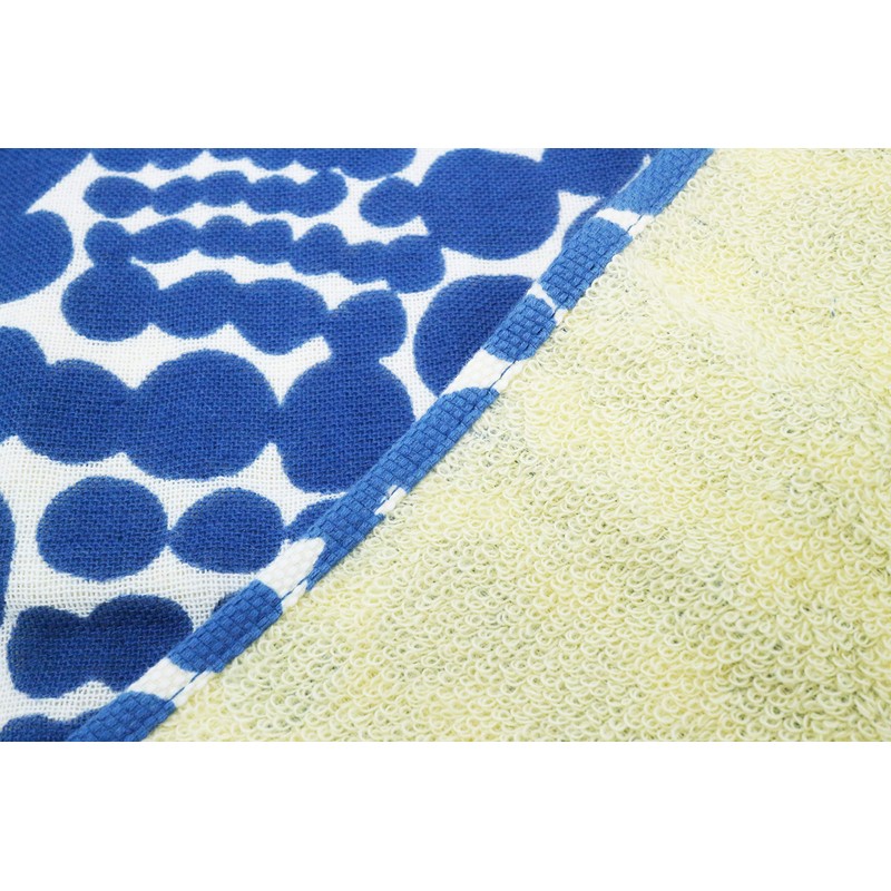 Maruma ハンカチ polku(Polk) Mustikka Nordic Cute Ladies Gauze Towel Fluffy