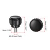 uxcell 12pcs Knurled Clamping Knobs M4 x 6mm Metric 304