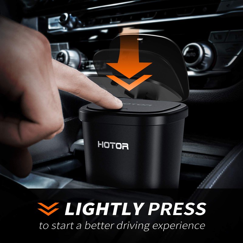 HOTOR Car Trash Can, Car Trash Cup with 30 Additional