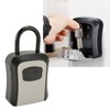 Wall Mounted Key Lock Box Resettable Code Safe Portable Combination