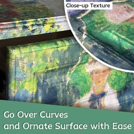 ChicSkin Art Decoupage Decor Tissue Paper for Nightstand Decoration, Decorative Oil Painting Art Tissue Decoupage Furniture Decoration, Spring Tree Art Paper Crafts for Furniture 42X50CM