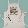 Azeeda 'My Happy Place Burger Van' Kid’s Cooking Apron (AP00084214)