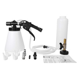 QUNNIE Compressed Air Device for Bleeding Brakes, Bleeding Compressed Air Brakes Kit with Refill Bottle