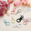 M METERXITY 30pcs Lobster Claw Buckle Zinc Alloy Swivel Rigger
