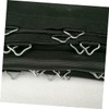 Mipcase 30pcs Metal Trampoline Triangle Buckles Erosion Resistant Shaped for
