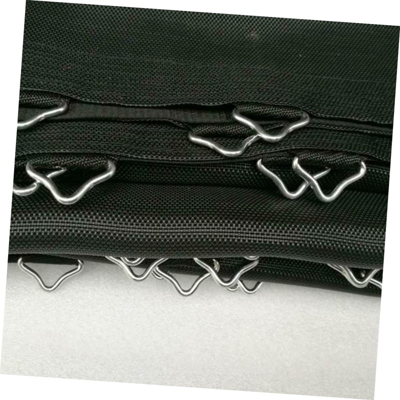 Mipcase 30pcs Metal Trampoline Triangle Buckles Erosion Resistant Shaped for