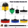 Tialero 8Pcs Drill Brush Attachment Set, 7Pcs 1/4in Power Scrubber