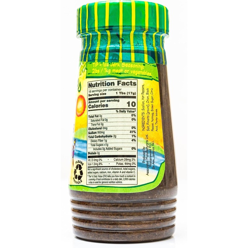 Walkerswood Jamaican Jerk Mild Seasoning, 10 Ounce (Pack of 4)