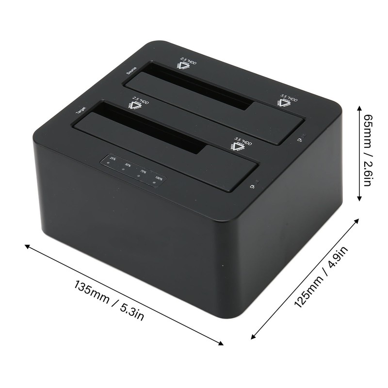 USB C 3.0 to SATA External Hard Drive Dock Support