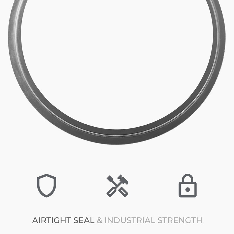 HVAC OV 5 Inch Galvanized Metal Duct Connector for HVAC