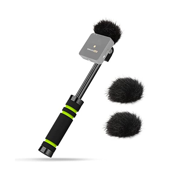 Wireless GO II Interview Microphone Handle, Retractable Wireless go II