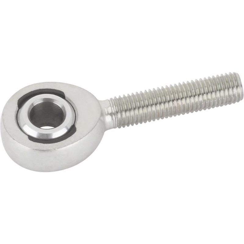 Precision Carbon Steel LH Male Heim Joint Rod Ends, 5/16