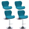 Bifaunvogel Counter Height Bar Chairs Cover Set of 4 Jacquard