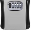 Key Box Wall Mounted 4 Digit Aluminium Alloy Simple Safe