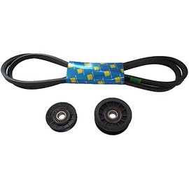 New Idler Pulley Kit W/Transmission Drive Belt Compatible With JohnDeere D140 D150 D160 D170