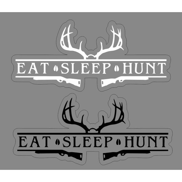 Generic Eat Sleep Hunt Sticker for Car Auto SUV Van