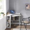 Vecelo Home Office Table Corner Desk Laptop Computer Table Keyboard