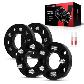 Torchbeam 5x4.75 to 5x4.5 Wheel Adapters 1 inch for 1984-2013 Corvette, XLR, 1982-2002 Camaro, Firebird, Wheel Adapters 5 Lug M12x1.5 for 74mm Hub Bore