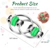 ZHjuju Flippy Chain Fidget,4 Pack Bike Chain Fidget Set Decompression