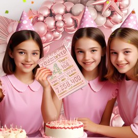 TSVATE 14th Birthday Card, 14 Year Old Girl Gifts, 14th Birthday Decorations for Girls, Sweet 14 Birthday Card for Daughter, Niece, Granddaughter, 14th Birthday Gifts for Girls, 14 Bday Greeting Card