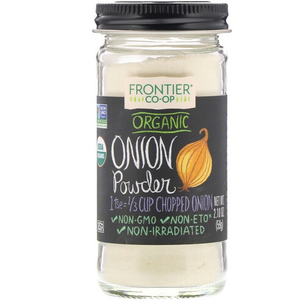 Frontier Natural Products, Organic Onion Powder, 2.10 oz